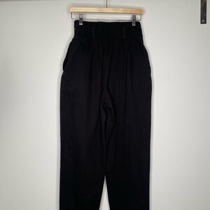 LUCY & YAK Alexa High-Waisted Cotton Pants
